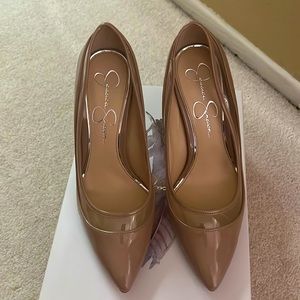 Gently used nude Jessica Simpson heels.